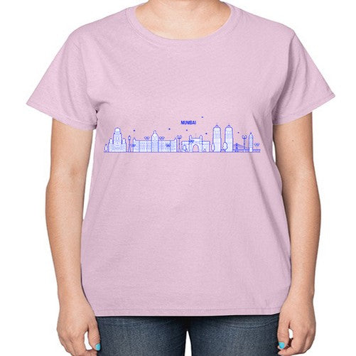 Mumbai 1385# - cities-  Ladies T-Shirt