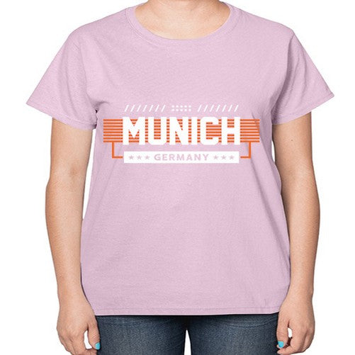 Munich 1389# - cities-  Ladies T-Shirt