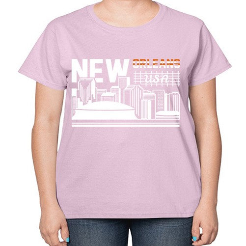 New Orleans 1465# - cities-  Ladies T-Shirt