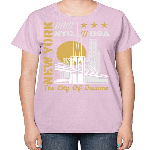 New York 1475# - cities-  Ladies T-Shirt
