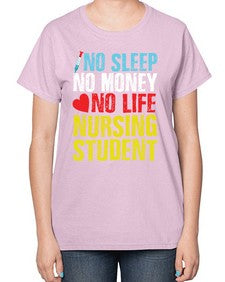 No Sleep Style 314# - nurse-  Ladies T-Shirt