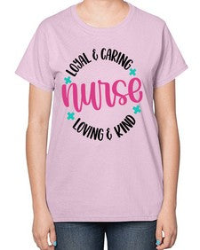 Nurse Loyal Caring Style Style 1178# - nurse-  Ladies T-Shirt