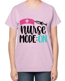 Nurse Mode ON Style Style 1181# - nurse-  Ladies T-Shirt