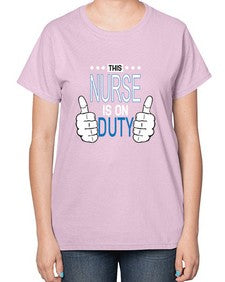 NursetransperntPNG Style 1263# - nurse-  Ladies T-Shirt