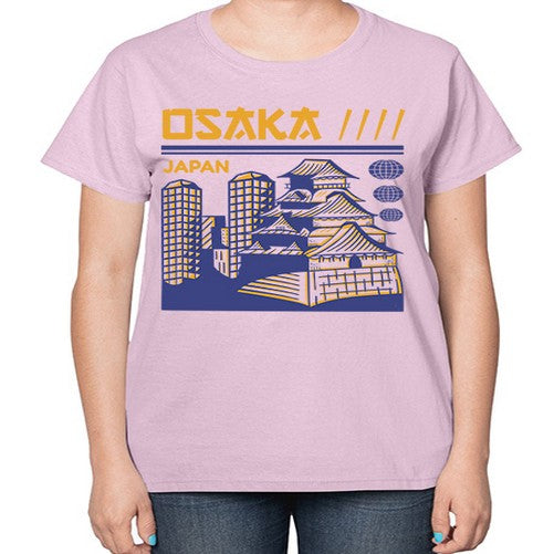 Osaka 1548# - cities-  Ladies T-Shirt
