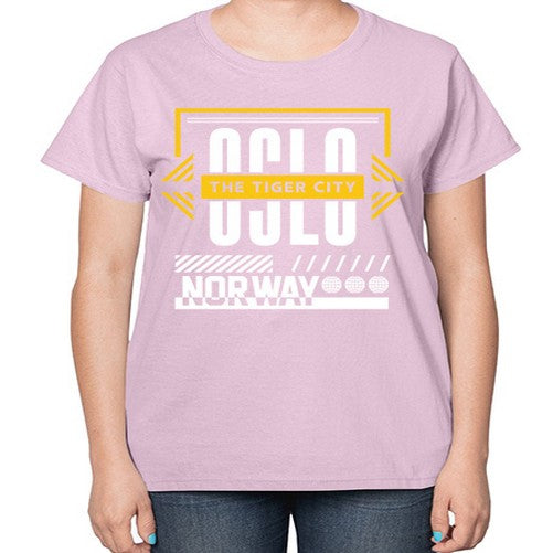 Oslo 1553# - cities-  Ladies T-Shirt