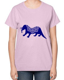 OtterMandala 973# - mandala-  Ladies T-Shirt
