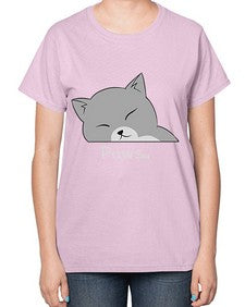 Paws - cats-  Ladies T-Shirt