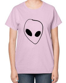 Pocket Alien 22# - ufo-  Ladies T-Shirt