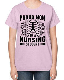 Proud mom Style 1338# - nurse-  Ladies T-Shirt