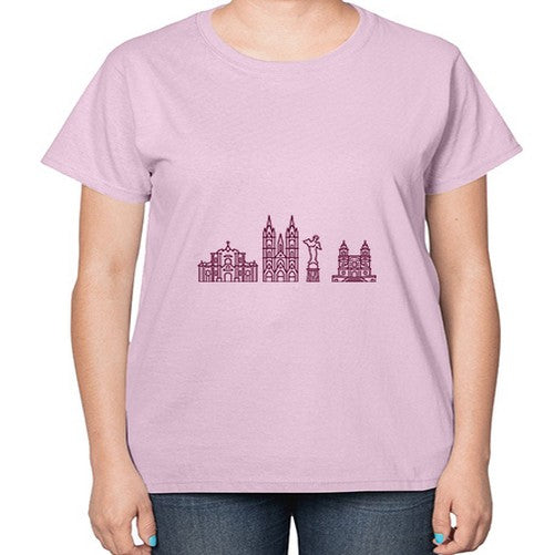 Quito 1702# - cities-  Ladies T-Shirt