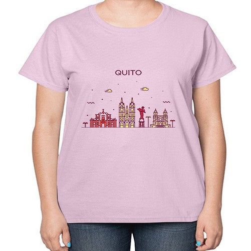 Quito 1703# - cities-  Ladies T-Shirt
