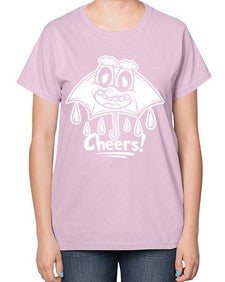 Rainy cheers 205# - cartoon general-  Ladies T-Shirt