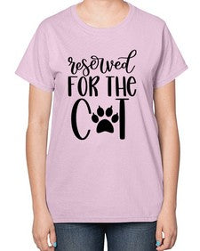 Reserved For The Cat Style 104# - cats-  Ladies T-Shirt