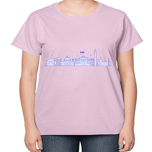 Rome 1751# - cities-  Ladies T-Shirt