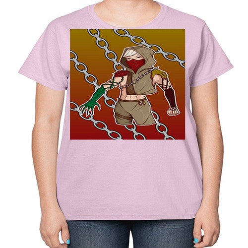 Rose and demon 75# - anime-  Ladies T-Shirt