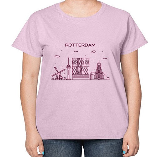 Rotterdam 1752# - cities-  Ladies T-Shirt