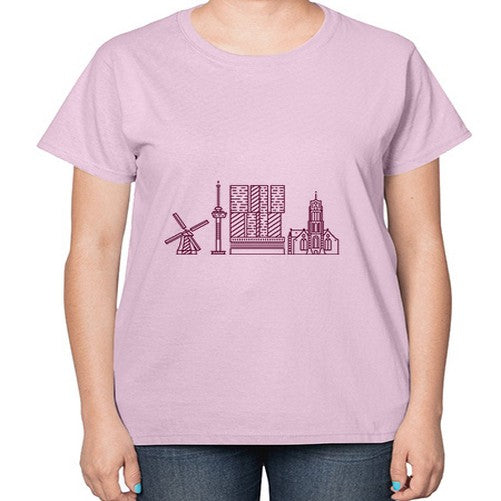 Rotterdam 1753# - cities-  Ladies T-Shirt