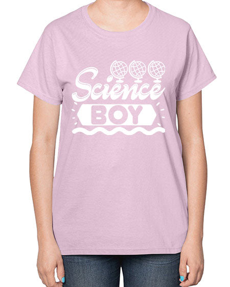 Science Boy 137# - general science-  Ladies T-Shirt