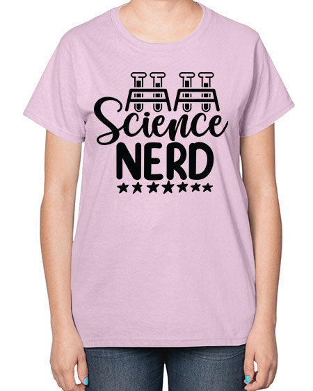 Science Nerd 58# - general science-  Ladies T-Shirt