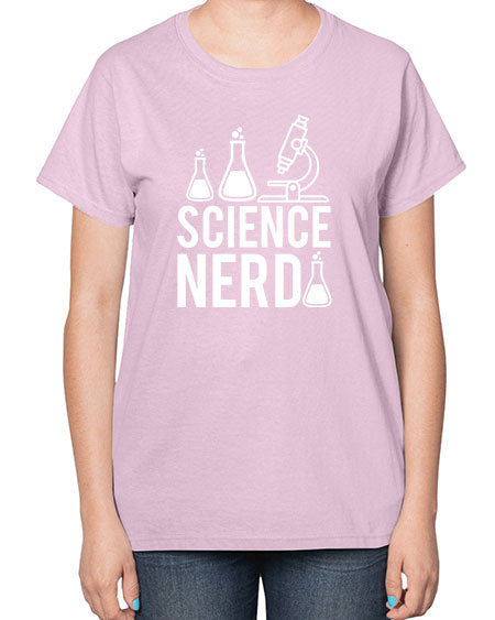 Science Nerd 61# - general science-  Ladies T-Shirt