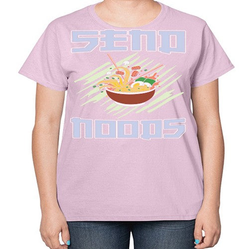 Send Noods Japanese Noodles Bowl Anime 282# - anime-  Ladies T-Shirt