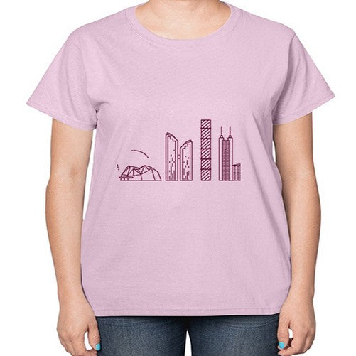 Shenzhen 1833# - cities-  Ladies T-Shirt