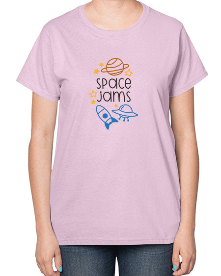 Spacejams 10# - space-  Ladies T-Shirt