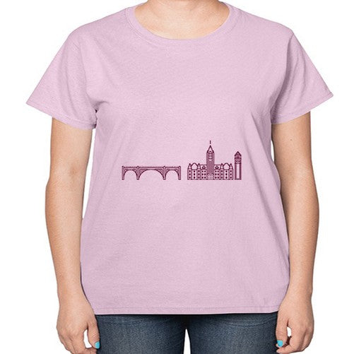 Spokane 1879# - cities-  Ladies T-Shirt