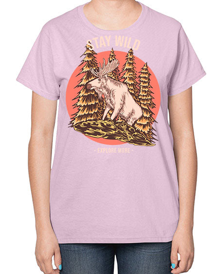 Stay Wild 16# - nature-  Ladies T-Shirt