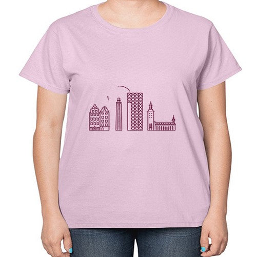 Stockholm 1892# - cities-  Ladies T-Shirt