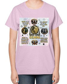 Straight Gemini 472# - gemini-  Ladies T-Shirt