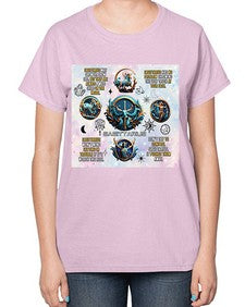Straight Saggitarius 476# - sagittarius-  Ladies T-Shirt