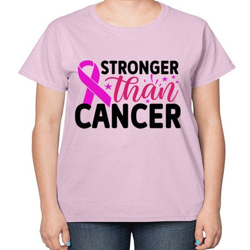 Stronger Than Cancer 6# - breast cancer -  Missy T-Shirt