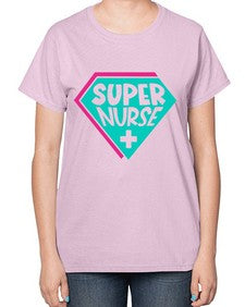 Super Nurse Style Style 1432# - nurse-  Ladies T-Shirt