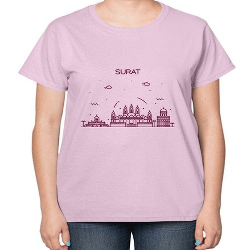 Surat 1906# - cities-  Ladies T-Shirt