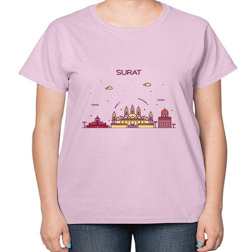Surat 1908# - cities-  Ladies T-Shirt