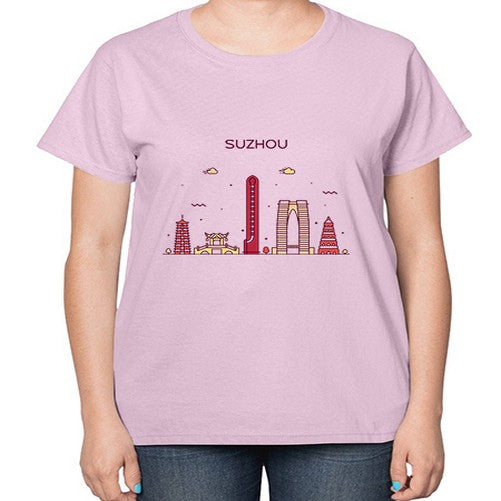 Suzhou 1913# - cities-  Ladies T-Shirt