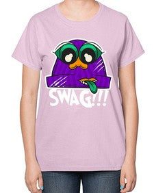 Swag beanie 247# - cartoon general-  Ladies T-Shirt