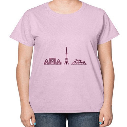Tashkent 1949# - cities-  Ladies T-Shirt