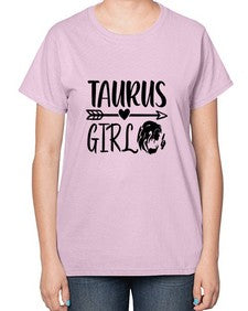 Taurus girl 498# - taurus-  Ladies T-Shirt