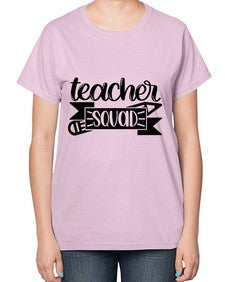 Teacher Squad Style 1464# - teacher-  Ladies T-Shirt