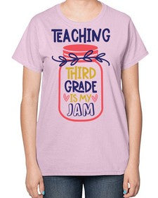 Teaching Third Grade 937# - third grade-  Ladies T-Shirt