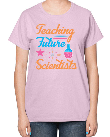 TeachingfuturescientistsScience tshirt design Sciencetshirtdesign 23# - general science-  Ladies T-Shirt