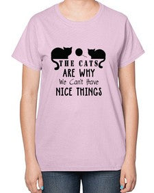 The Cats Style 118# - cats-  Ladies T-Shirt