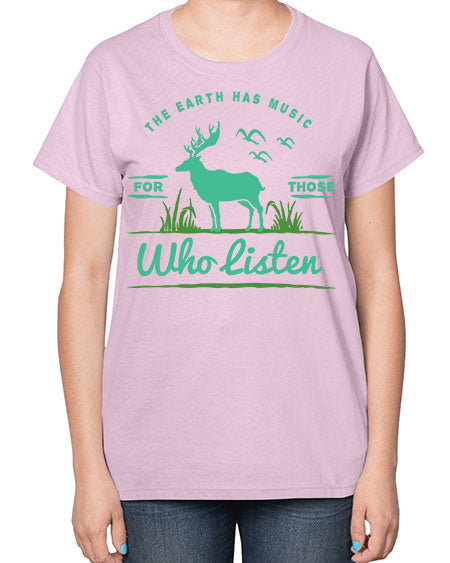 The Earth Has Music 15# - nature-  Ladies T-Shirt