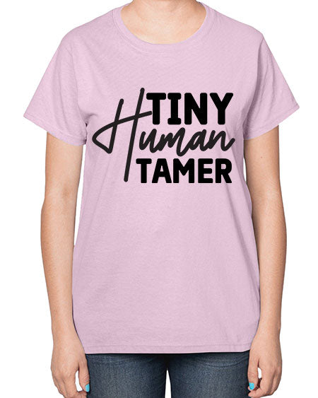 Tiny Human Tamer 466# - kids-  Ladies T-Shirt