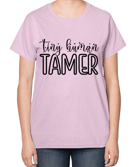 Tiny Human Tamer 467# - kids-  Ladies T-Shirt