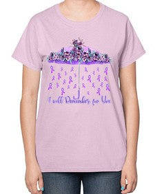 Umbrella Remember AlzheimerS Awareness 218# - alzheimers-  Ladies T-Shirt