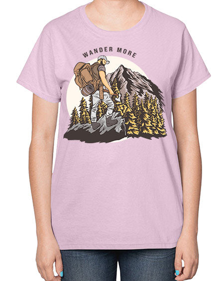 Wander More 3# - nature-  Ladies T-Shirt